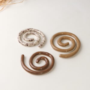 Spiral Seramik Bardak Altlığı