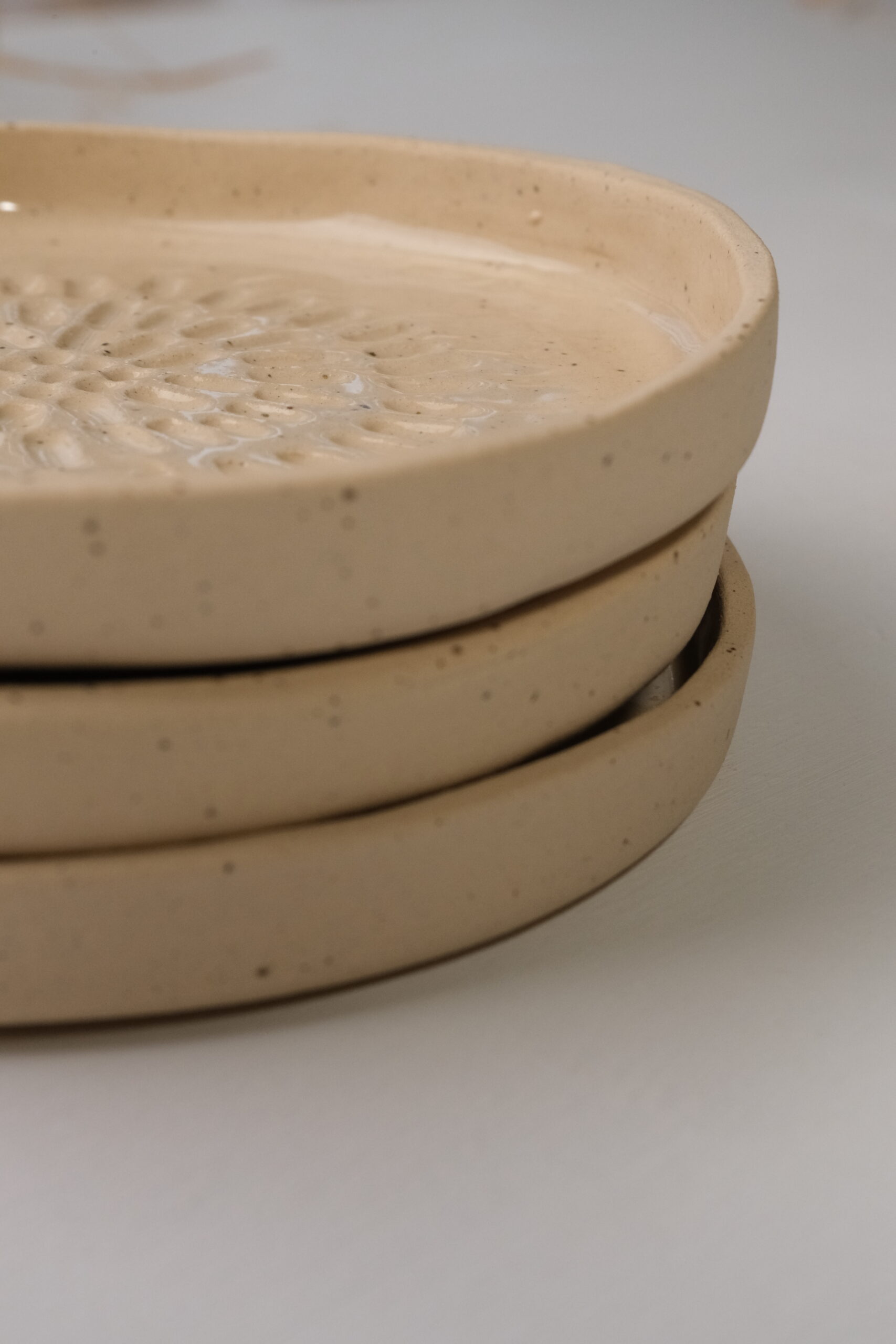 Leyan Seramik Tabak - 15 cm - Görsel 3