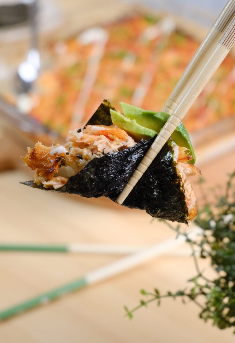 Suşi Tava | Salmon Baked Sushi