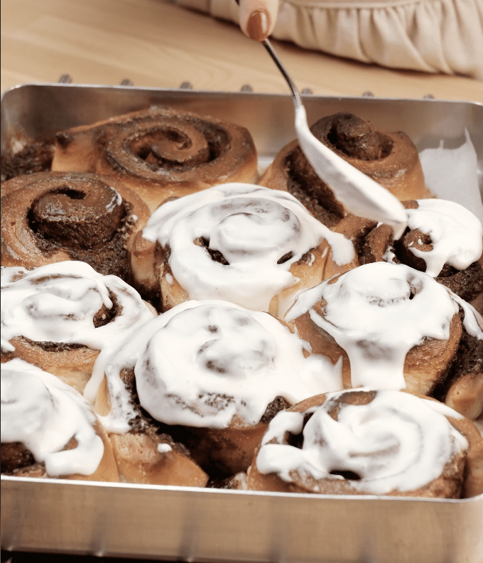 Tarçınlı Rulo Çörek / Cinnamon Roll