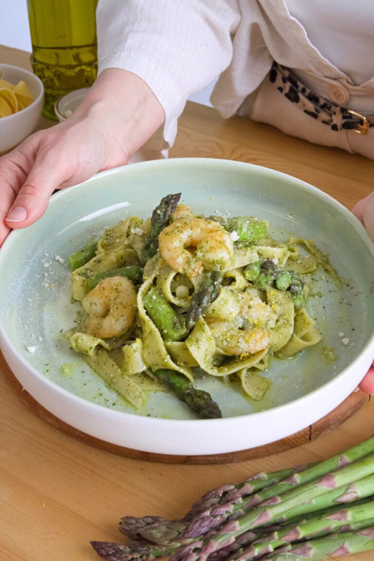 Pestolu Kuşkonmazlı Pappardelle