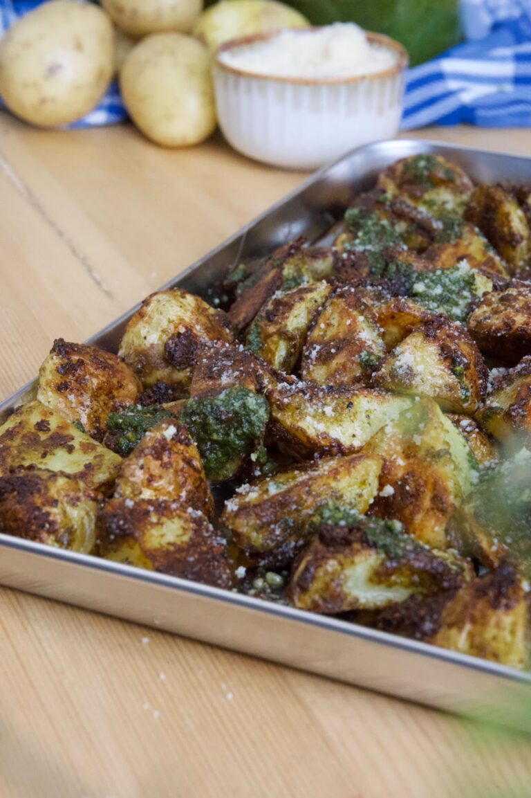 Pesto Soslu Fırın Patates